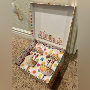 Mackenzie-Childs melamine ice cream set